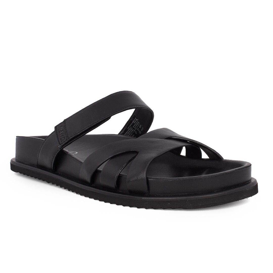 NEWD ΓΥΝΑΙΚΕΙΕΣ ΔΕΡΜΑΤΙΝΕΣ FLAT ΠΑΝΤΟΦΛΕΣ 1-27417-44 001 BLACK - Image 2