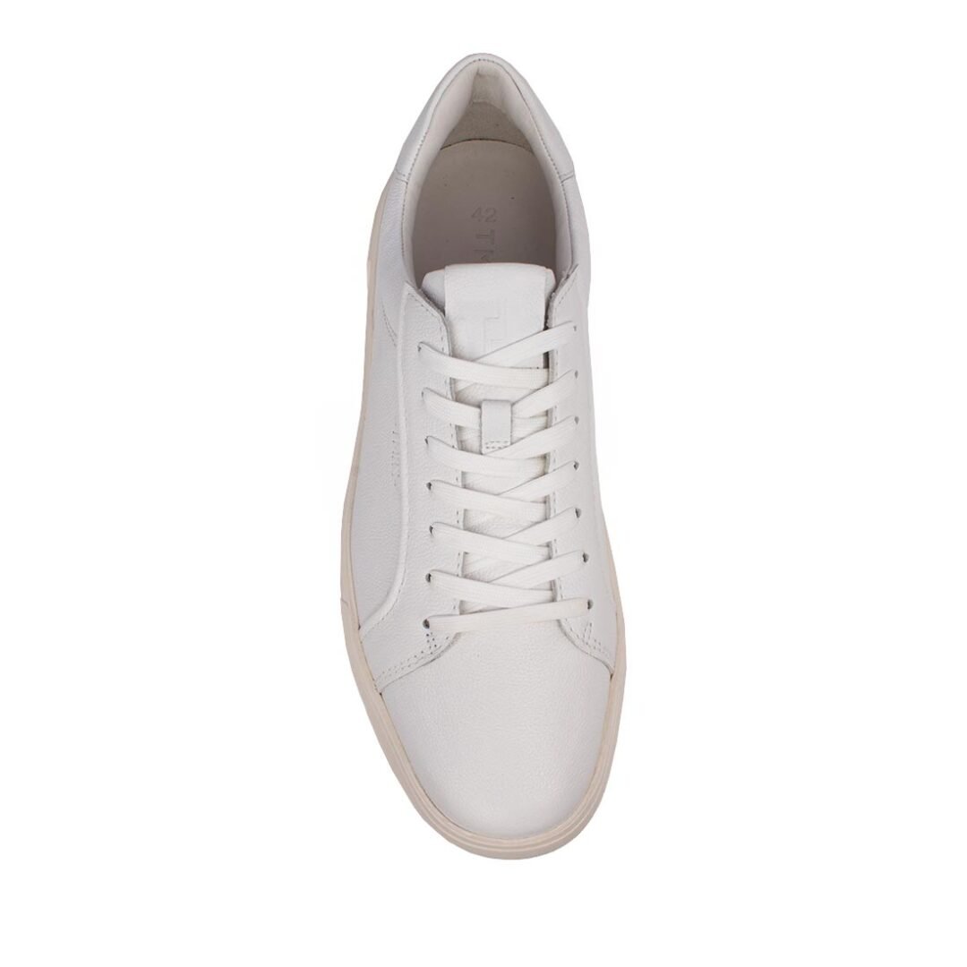 TAMARIS ΑΝΔΡΙΚΑ ΔΕΡΜΑΤΙΝΑ SNEAKERS 1-13610-44 100 WHITE - Image 5
