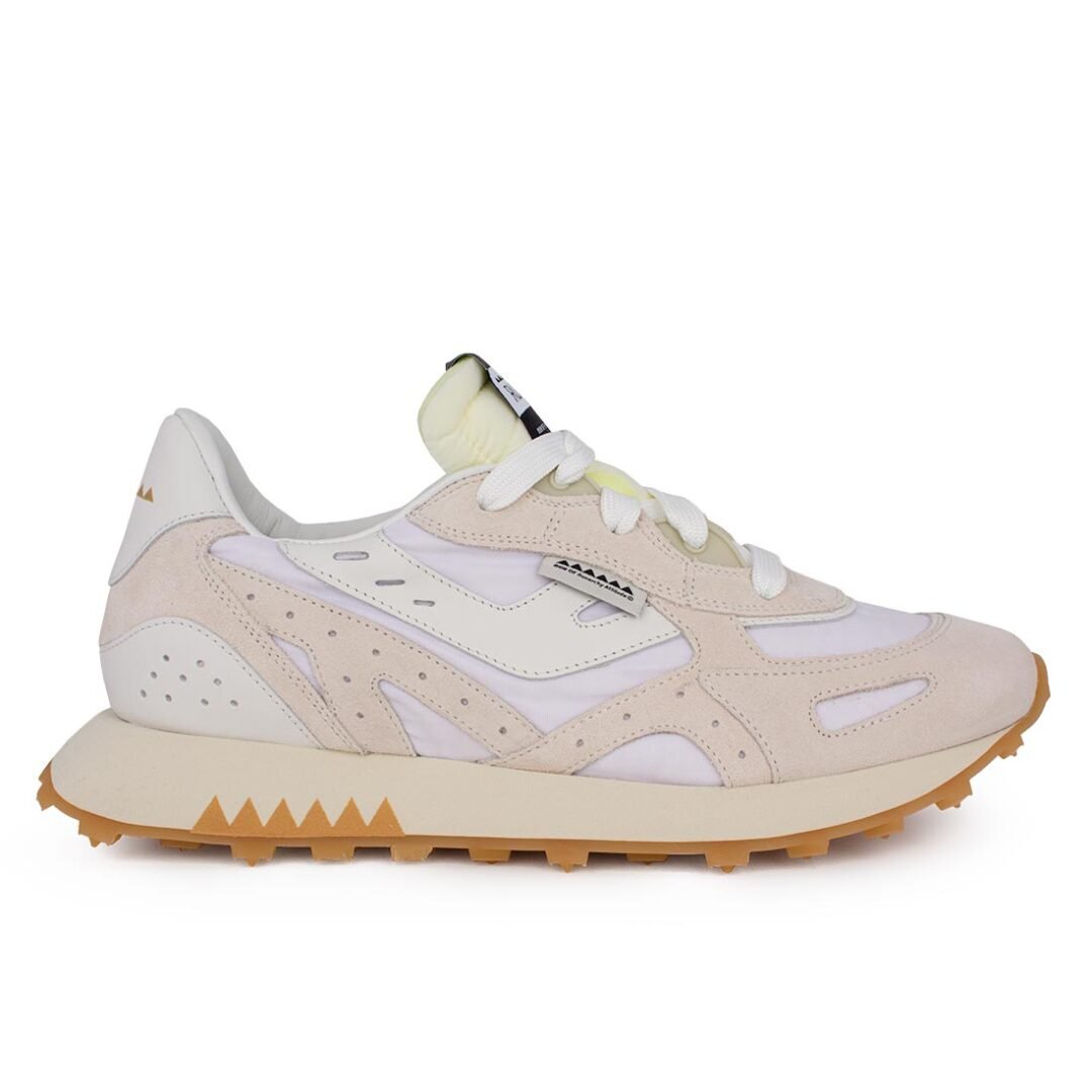 RUN OF ΑΝΔΡΙΚΑ SNEAKERS CREAM M HASH SUPERWHITE 120