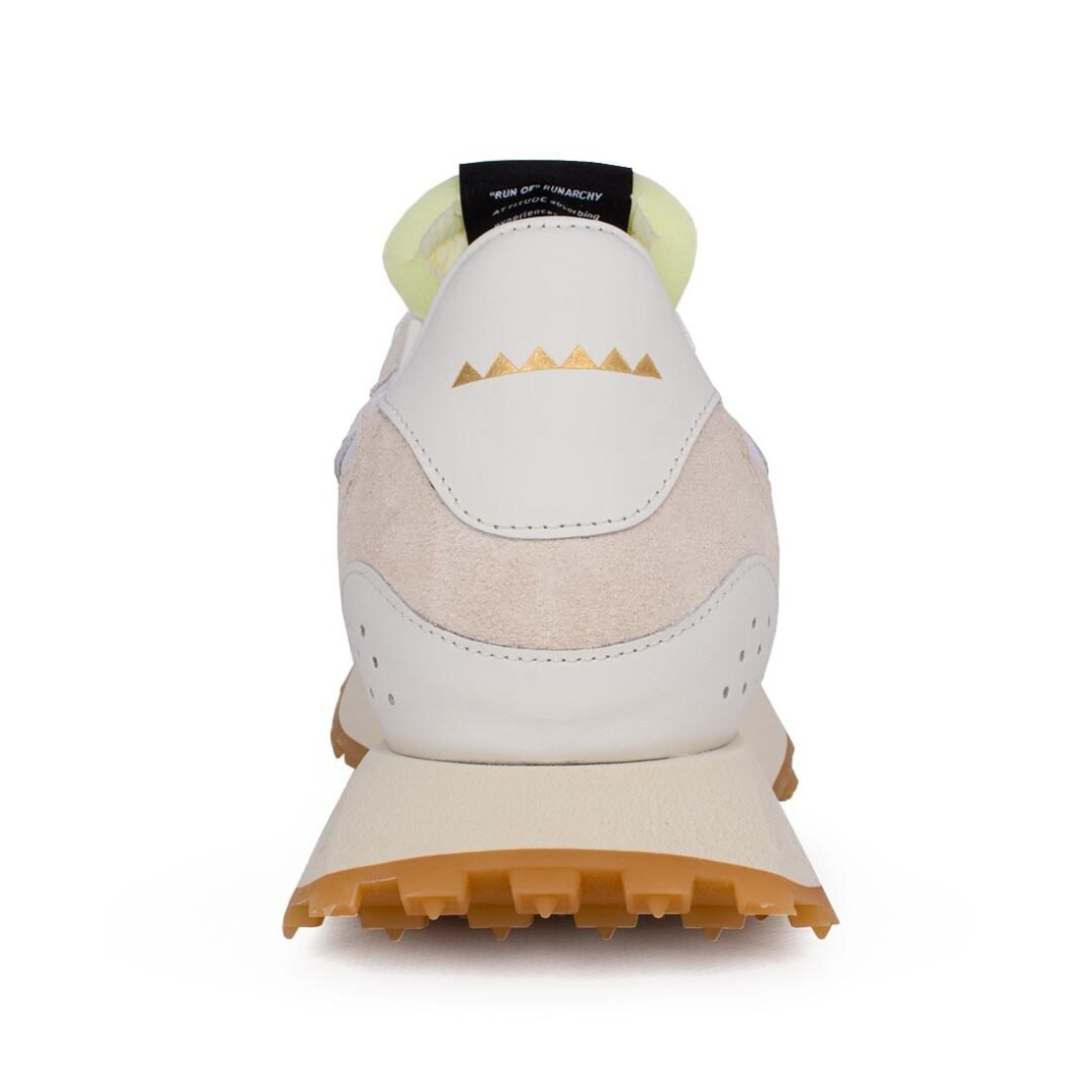 RUN OF ΑΝΔΡΙΚΑ SNEAKERS CREAM M HASH SUPERWHITE 120 - Image 4