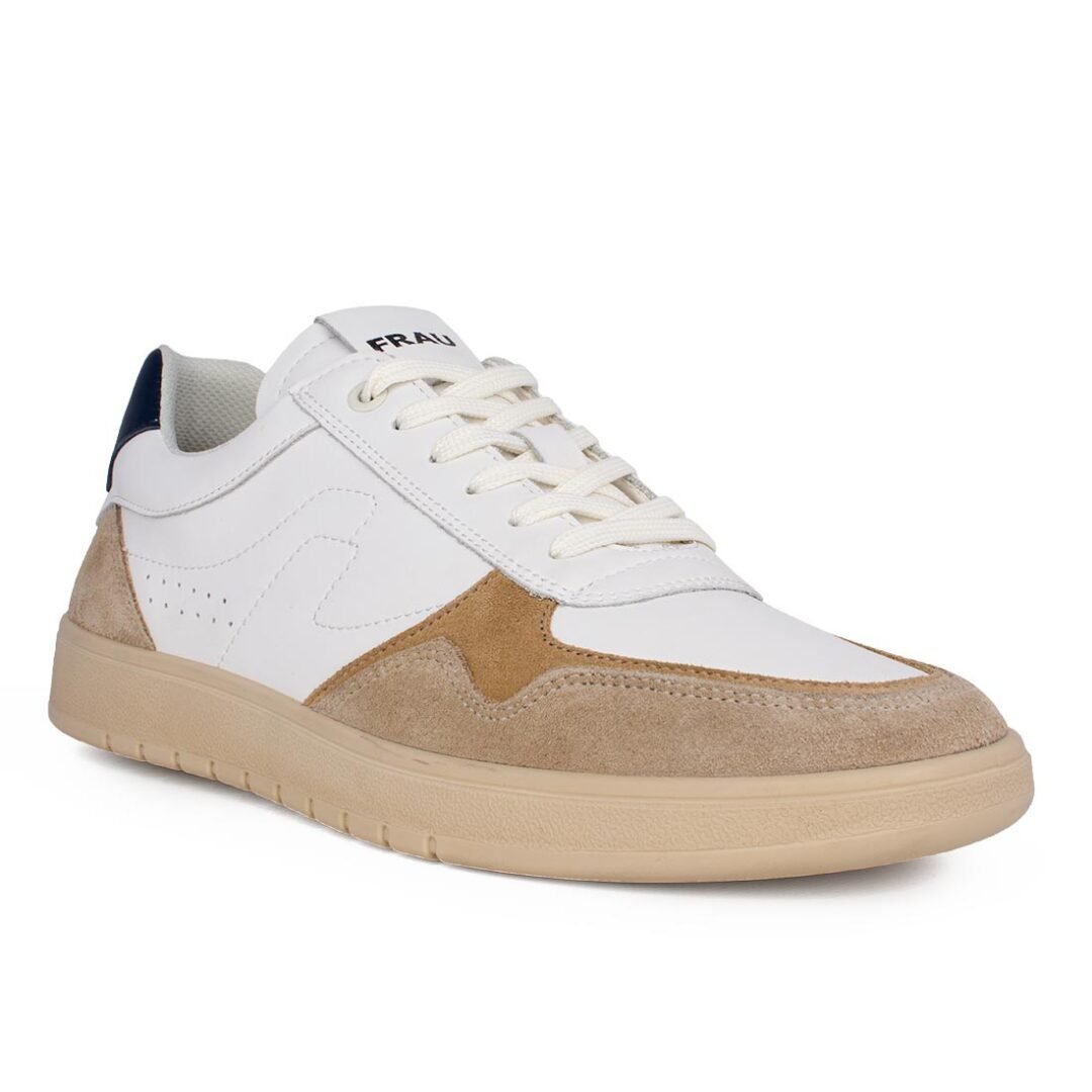 FRAU ΑΝΔΡΙΚΑ ΔΕΡΜΑΤΙΝΑ SNEAKERS 11D1 12943 OFFWHITE - Image 2