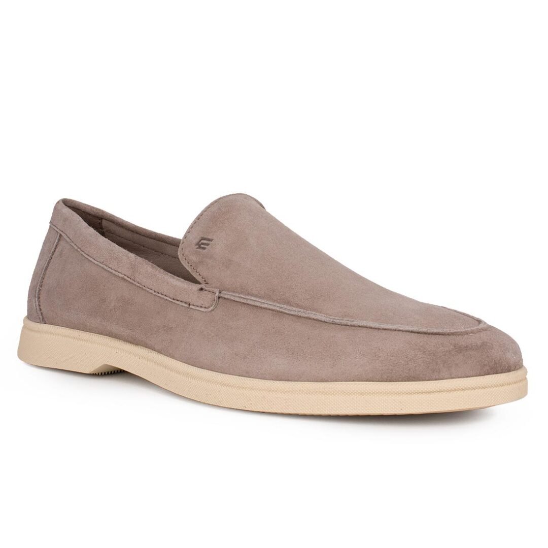 FRAU ΑΝΔΡΙΚΑ ΔΕΡΜΑΤΙΝΑ LOAFERS 32D0 13545 SAND SUEDE - Image 2