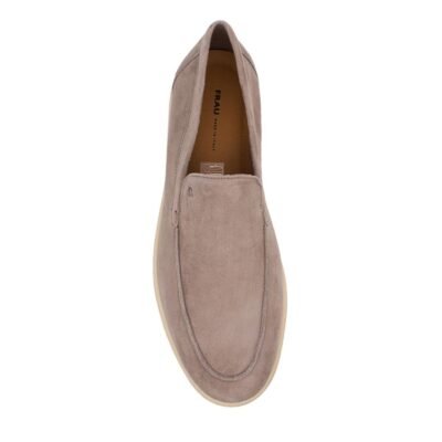 FRAU ΑΝΔΡΙΚΑ ΔΕΡΜΑΤΙΝΑ LOAFERS 32D0 13545 SAND SUEDE - Image 5