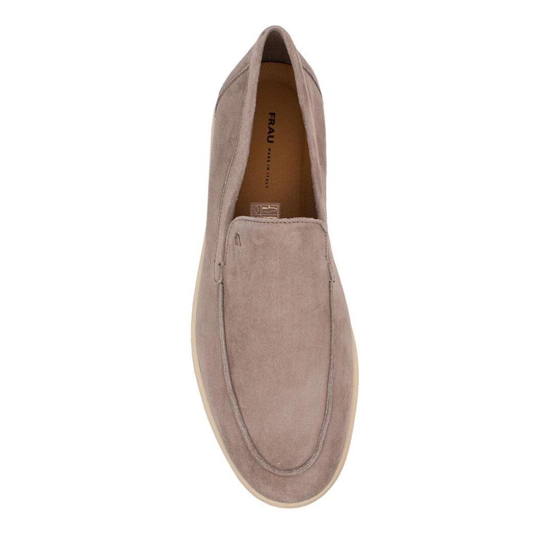 FRAU ΑΝΔΡΙΚΑ ΔΕΡΜΑΤΙΝΑ LOAFERS 32D0 13545 SAND SUEDE - Image 5
