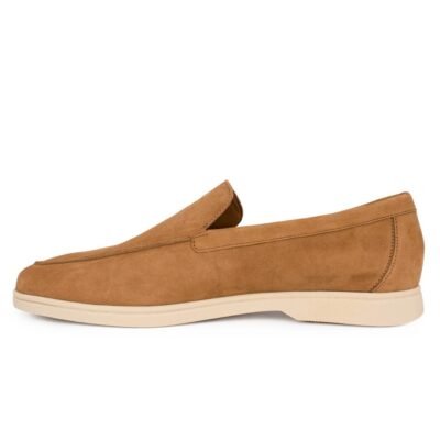 FRAU ΑΝΔΡΙΚΑ ΔΕΡΜΑΤΙΝΑ LOAFERS 32D0 13546 COGNAC SUEDE - Image 3