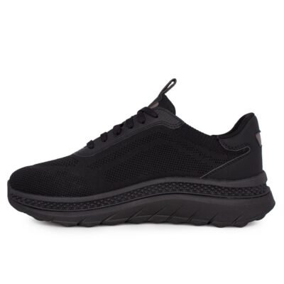 GEOX ΑΝΔΡΙΚΑ ΥΦΑΣΜΑΤΙΝΑ COMFORT SNEAKERS U SPHERICA ACTIF X A BLACK - Image 3