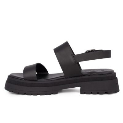 WINDSOR SMITH ΓΥΝΑΙΚΕΙΑ ΔΕΡΜΑΤΙΝΑ ΣΠΟΡ ΠΕΔΙΛΑ LOYALTY BLACK - Image 3