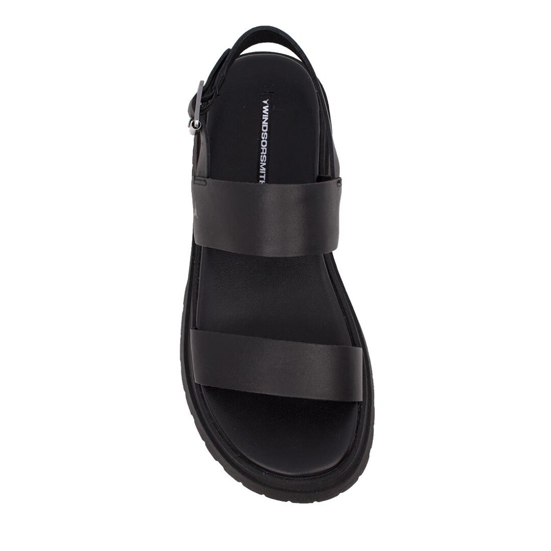 WINDSOR SMITH ΓΥΝΑΙΚΕΙΑ ΔΕΡΜΑΤΙΝΑ ΣΠΟΡ ΠΕΔΙΛΑ LOYALTY BLACK - Image 6