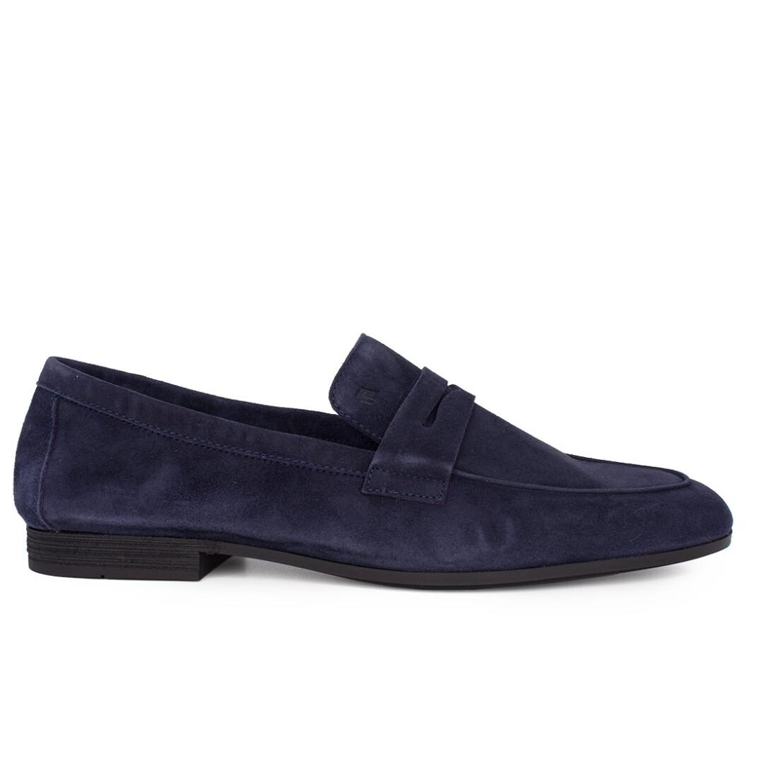 FRAU ΑΝΔΡΙΚΑ ΔΕΡΜΑΤΙΝΑ LOAFERS 34D5 13544 BLUE SUEDE