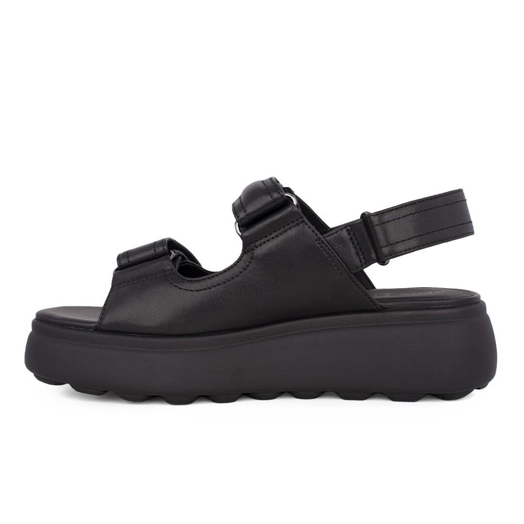 GEOX ΓΥΝΑΙΚΕΙΑ ΔΕΡΜΑΤΙΝΑ COMFORT ΠΕΔΙΛΑ D SPHERICA EC4.1 S A BLACK NAPPA - Image 3