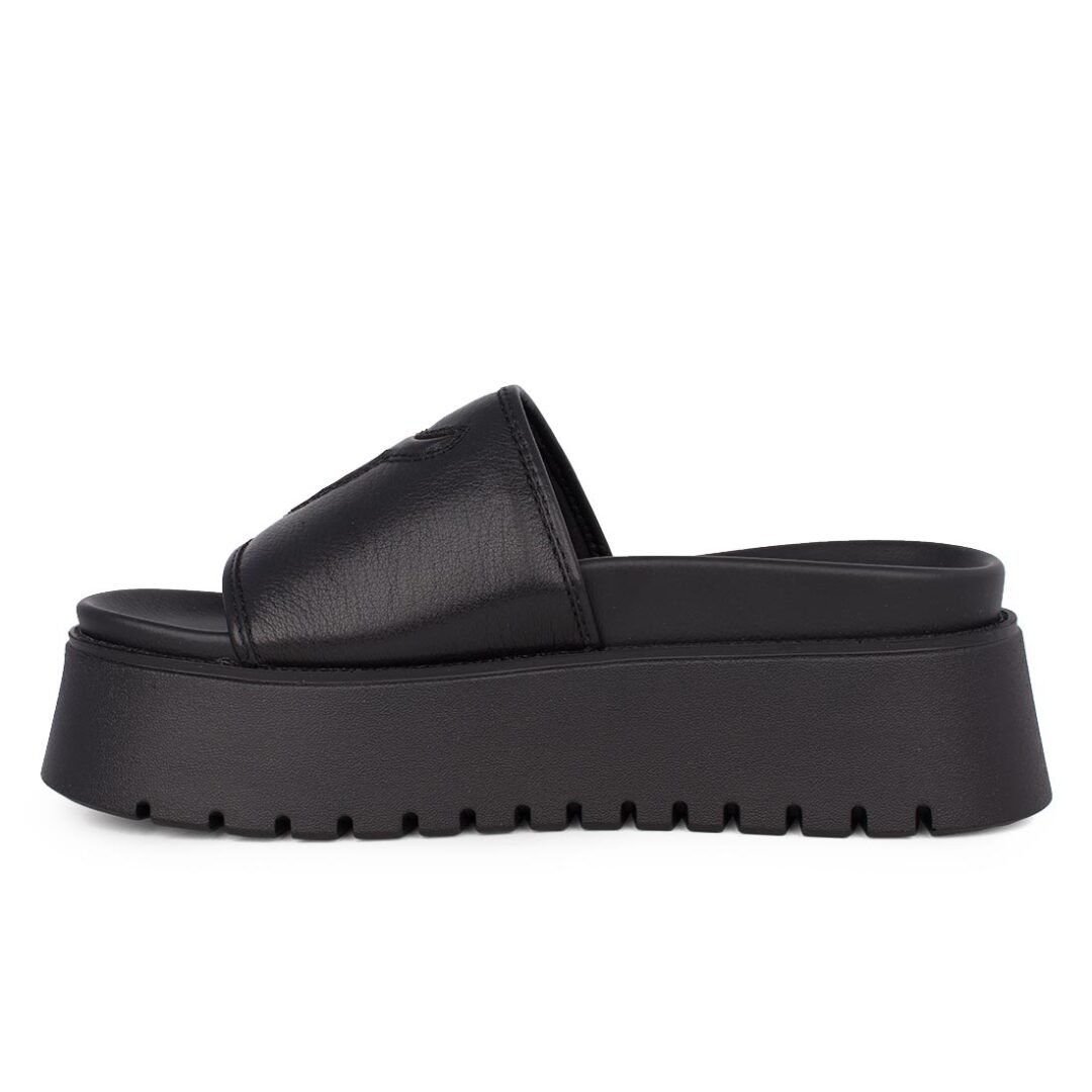 WINDSOR SMITH ΓΥΝΑΙΚΕΙΕΣ ΔΕΡΜΑΤΙΝΕΣ ΣΠΟΡ ΠΑΝΤΟΦΛΕΣ TREATS BLACK - Image 3