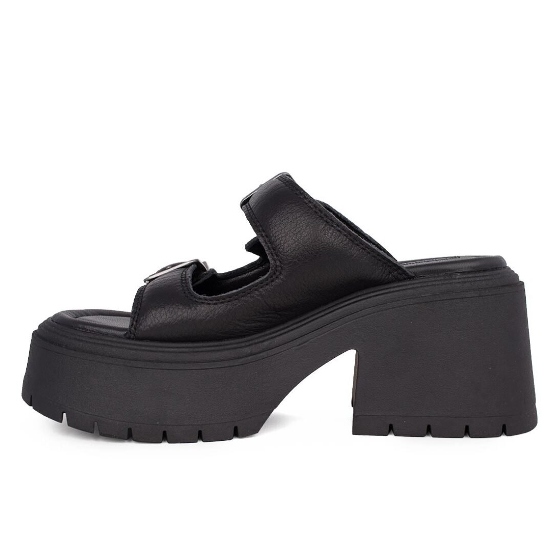 WINDSOR SMITH ΓΥΝΑΙΚΕΙΕΣ ΔΕΡΜΑΤΙΝΕΣ ΣΠΟΡ ΠΑΝΤΟΦΛΕΣ COVERT BLACK - Image 3