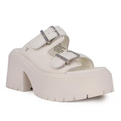 WINDSOR SMITH ΓΥΝΑΙΚΕΙΕΣ ΔΕΡΜΑΤΙΝΕΣ ΣΠΟΡ ΠΑΝΤΟΦΛΕΣ COVERT SNOW - Image 2