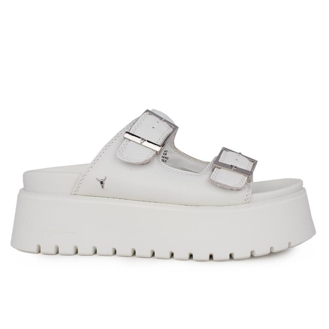 WINDSOR SMITH ΓΥΝΑΙΚΕΙΕΣ ΔΕΡΜΑΤΙΝΕΣ ΣΠΟΡ ΠΑΝΤΟΦΛΕΣ TWILIGHT WHITE