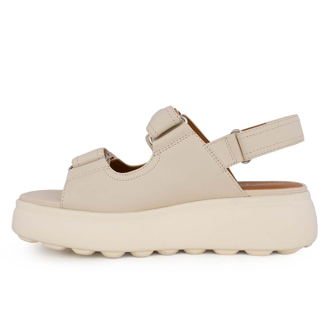 GEOX ΓΥΝΑΙΚΕΙΑ ΔΕΡΜΑΤΙΝΑ COMFORT ΠΕΔΙΛΑ D SPHERICA EC4.1 S A PAPYRUS NAPPA - Image 3