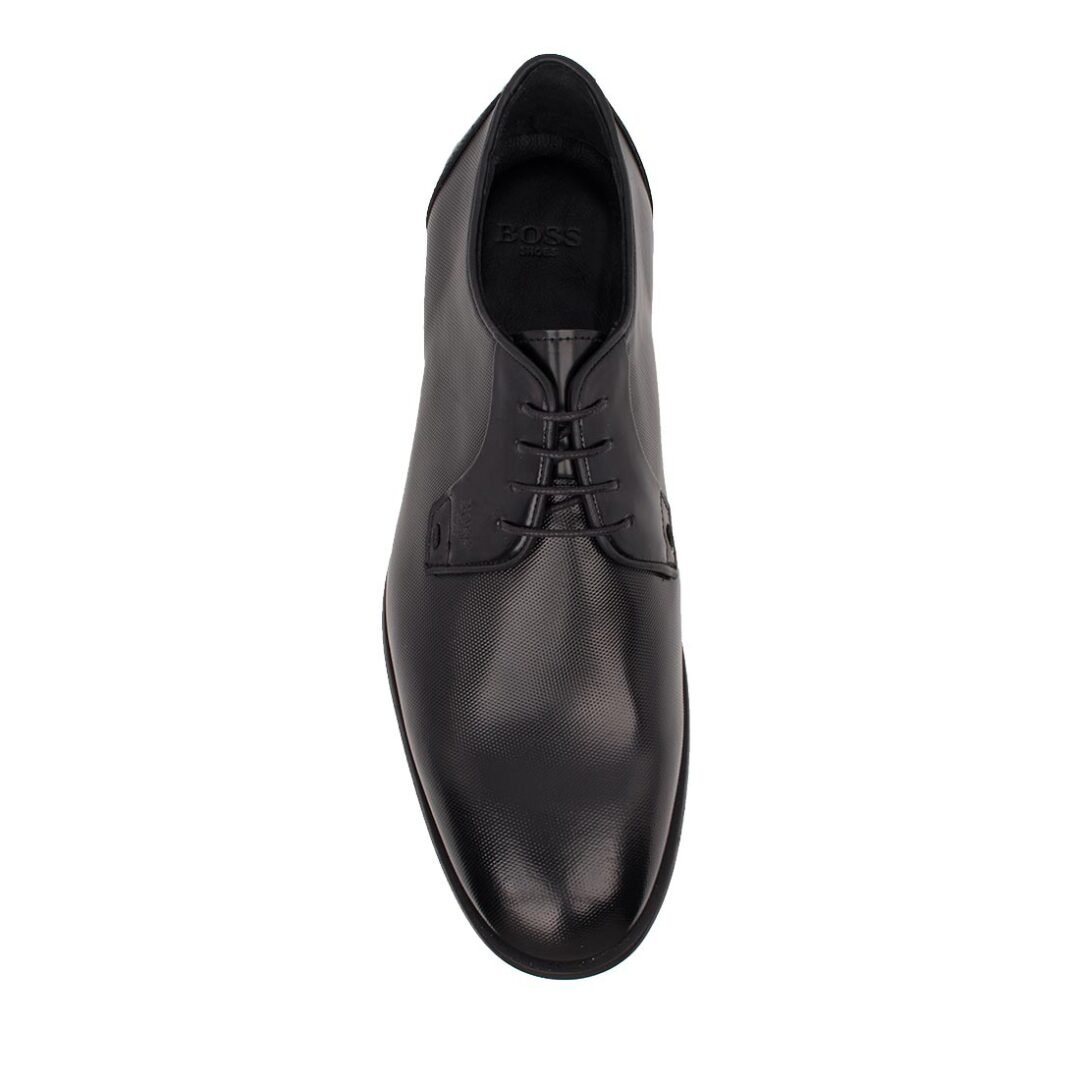 BOSS SHOES ΑΝΔΡΙΚΑ ΔΕΡΜΑΤΙΝΑ ΚΛΑΣΙΚΑ ΠΑΠΟΥΤΣΙΑ B7733 BLACK POINT - Image 5