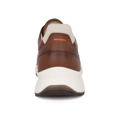 BOSS SHOES ΑΝΔΡΙΚΑ ΔΕΡΜΑΤΙΝΑ SNEAKERS B190/A COGNAC BURN - Image 5