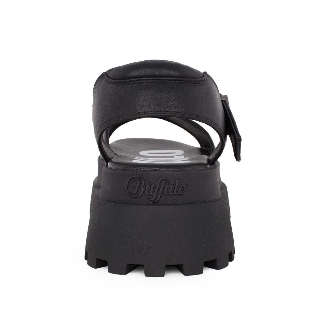 BUFFALO ΓΥΝΑΙΚΕΙΑ ΣΠΟΡ ΠΕΔΙΛΑ PLUTO JOJO BLACK VEGAN NAPPA - Image 4