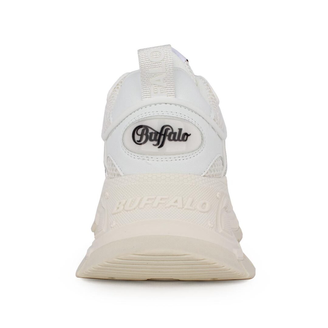 BUFFALO ΓΥΝΑΙΚΕΙΑ ΥΦΑΣΜΑΤΙΝΑ SNEAKERS SATURN LACE WHITE VEGAN NAPPA - Image 4