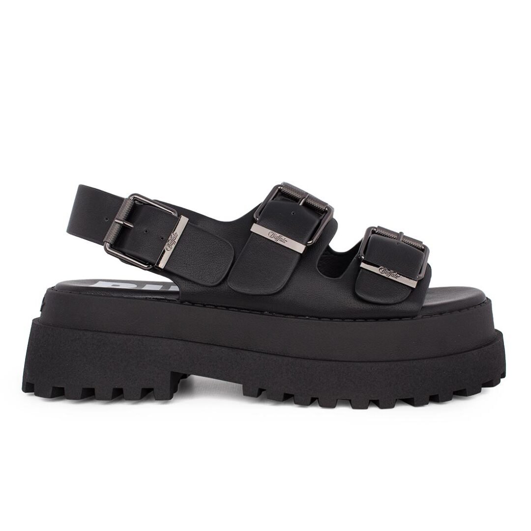 BUFFALO ΓΥΝΑΙΚΕΙΑ ΣΠΟΡ ΠΕΔΙΛΑ PLUTO ARI BLACK VEGAN NAPPA