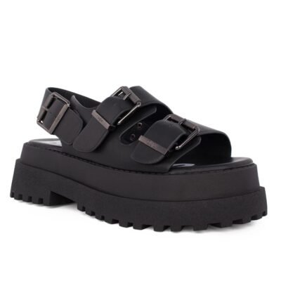 BUFFALO ΓΥΝΑΙΚΕΙΑ ΣΠΟΡ ΠΕΔΙΛΑ PLUTO ARI BLACK VEGAN NAPPA - Image 2