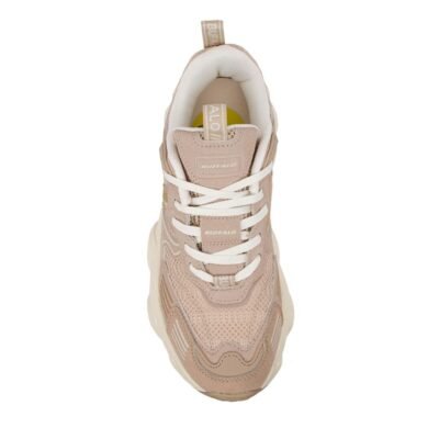 BUFFALO ΓΥΝΑΙΚΕΙΑ SNEAKERS TRUCK CREAM/BEIGE VEGAN NUBUCK - Image 6