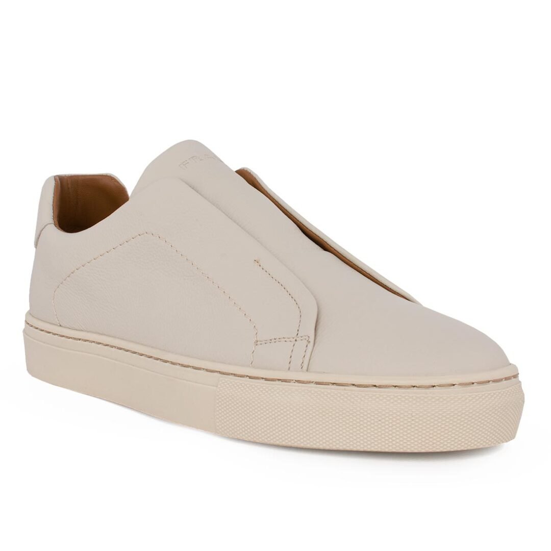 FRAU ΑΝΔΡΙΚΑ ΔΕΡΜΑΤΙΝΑ SNEAKERS 28P1 15942 OFF WHITE - Image 2