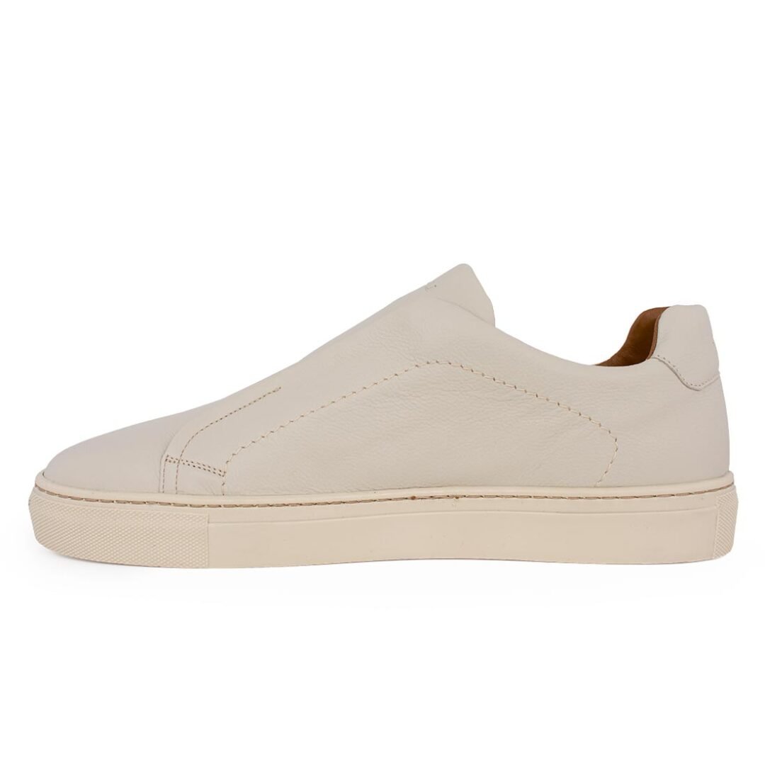 FRAU ΑΝΔΡΙΚΑ ΔΕΡΜΑΤΙΝΑ SNEAKERS 28P1 15942 OFF WHITE - Image 3