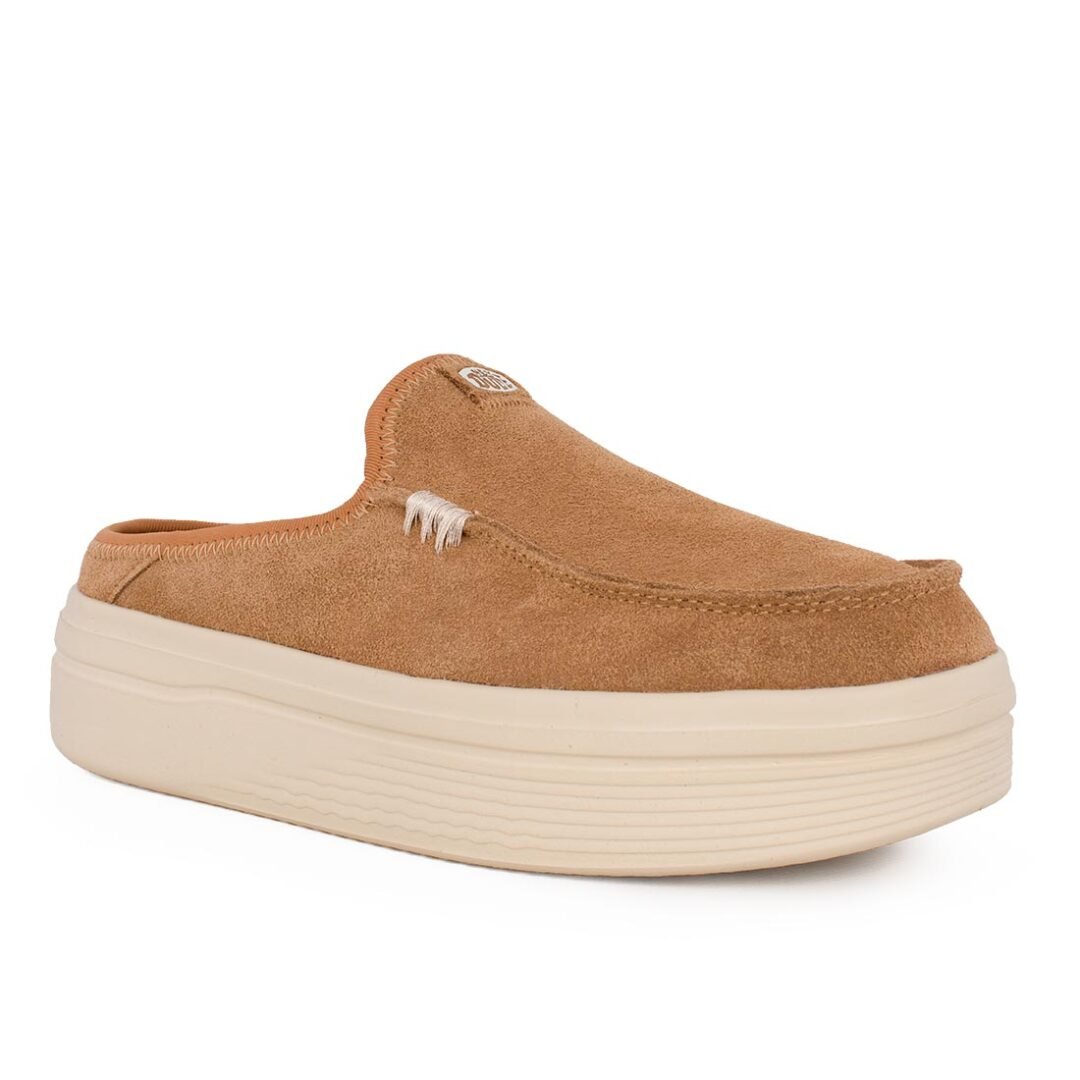 HEY DUDE ΓΥΝΑΙΚΕΙΑ LOAFERS AUSTIN LIFT CLASSIC TAN SUEDE - Image 2