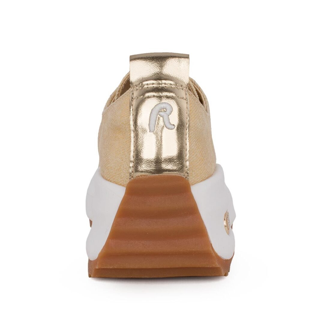 REPLAY ΓΥΝΑΙΚΕΙΑ ΠΑΝΙΝΑ SNEAKERS AQUA 2 SPIRIT RZ5M0010T 2195 BEIGE GOLD - Image 4