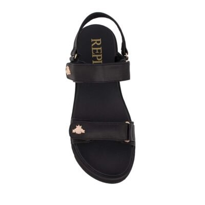 REPLAY ΓΥΝΑΙΚΕΙΑ ΠΕΔΙΛΑ NEW ALICANTE SHIELD RF5D0003S 0003 BLACK - Image 5