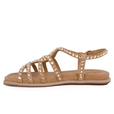 ALMA EN PENA ΓΥΝΑΙΚΕΙΑ FLAT ΠΕΔΙΛΑ V2551600 SAND SUEDE - Image 3