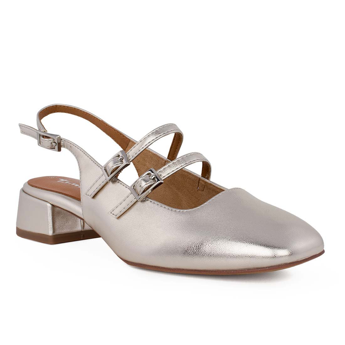 TAMARIS ΓΥΝΑΙΚΕΙΕΣ SLINGBACK ΓΟΒΕΣ 1-29510-44 957 PLATINUM - Image 2