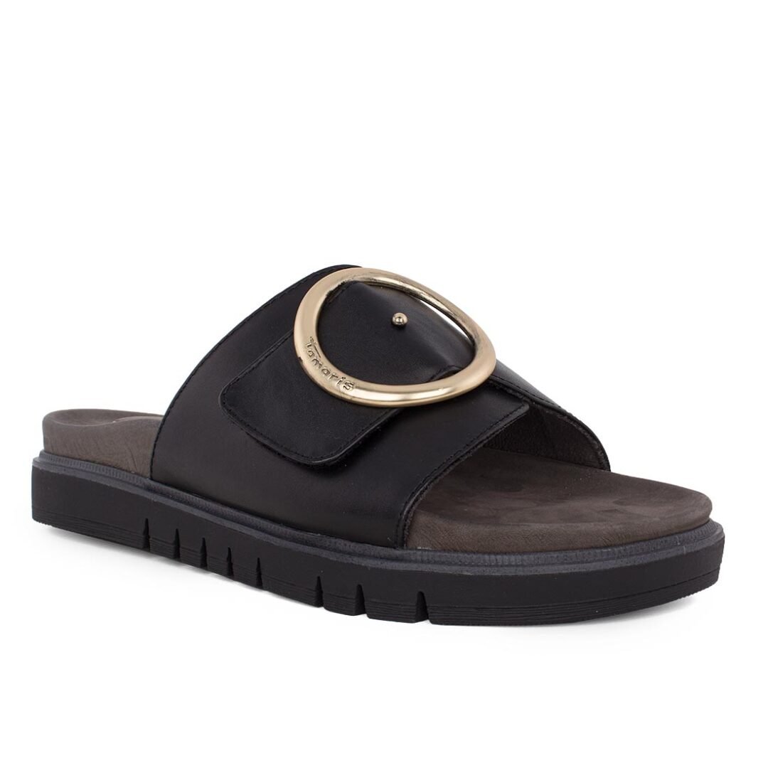 TAMARIS COMFORT ΓΥΝΑΙΚΕΙΕΣ COMFORT ΠΑΝΤΟΦΛΕΣ 8-87106-42 022 BLACK NAPPA - Image 2