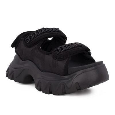 REPLAY ΓΥΝΑΙΚΕΙΑ ΣΠΟΡ CHUNKY ΠΕΔΙΛΑ JUYCE CHAIN RSA60006T 0003 BLACK - Image 2