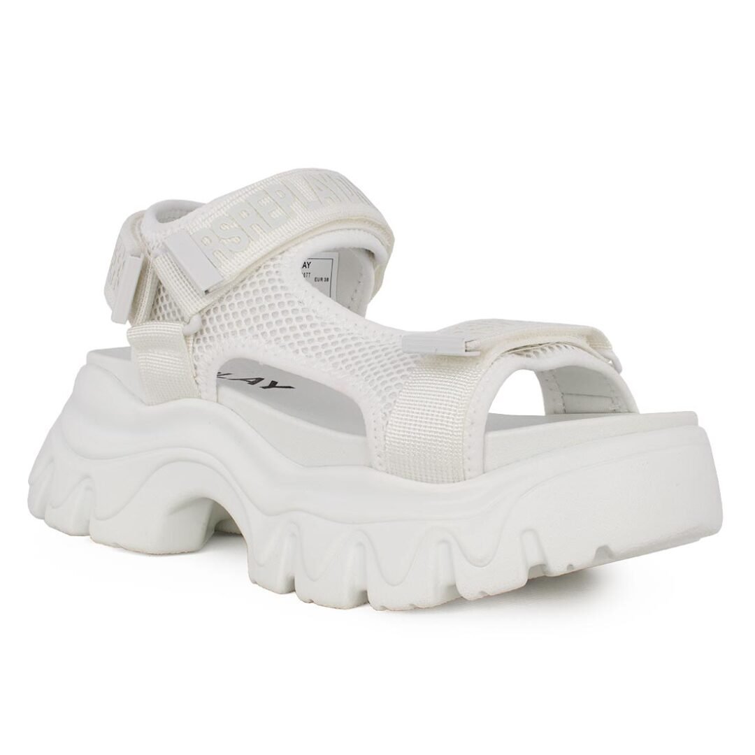 REPLAY ΓΥΝΑΙΚΕΙΑ ΣΠΟΡ CHUNKY ΠΕΔΙΛΑ JUYCE SPORTY RSA60007T 0061 WHITE - Image 2