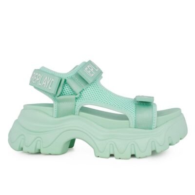 REPLAY ΓΥΝΑΙΚΕΙΑ ΣΠΟΡ CHUNKY ΠΕΔΙΛΑ JUYCE SPORTY RSA60007T 0267 AQUA