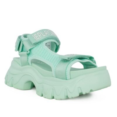 REPLAY ΓΥΝΑΙΚΕΙΑ ΣΠΟΡ CHUNKY ΠΕΔΙΛΑ JUYCE SPORTY RSA60007T 0267 AQUA - Image 2