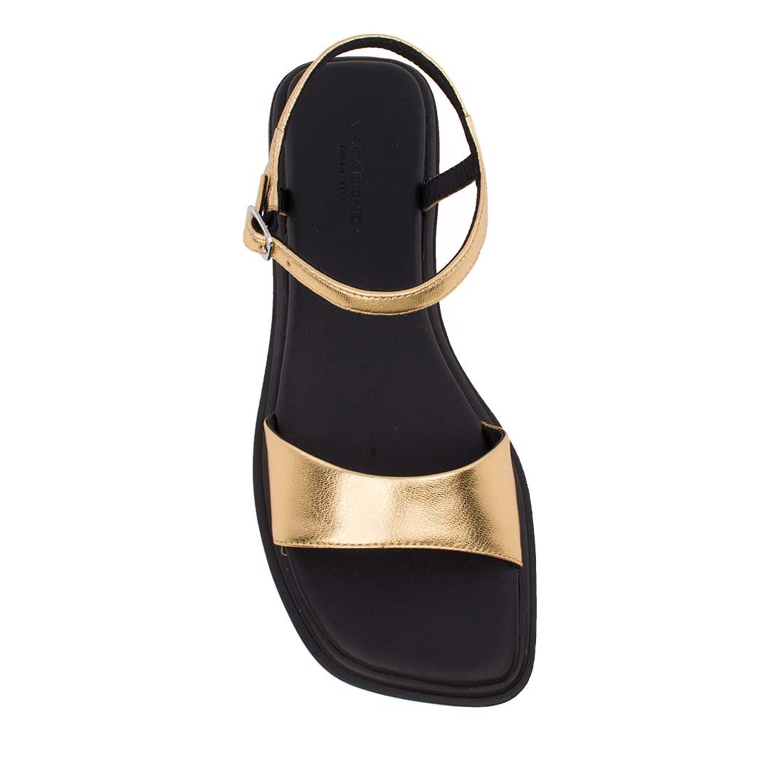 VAGABOND ΓΥΝΑΙΚΕΙΑ ΔΕΡΜΑΤΙΝΑ FLAT ΠΕΔΙΛΑ IZZY 5913-083-81 GOLD - Image 5