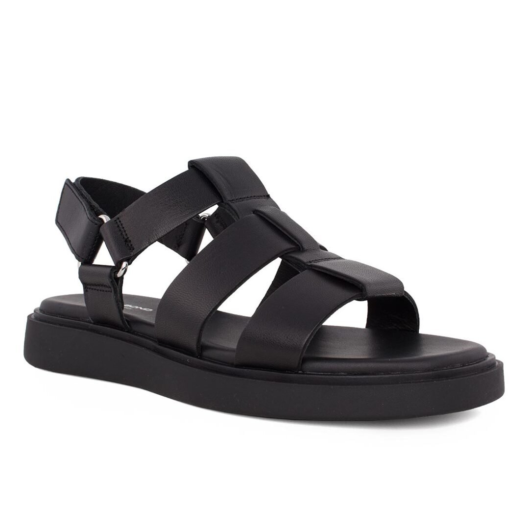 VAGABOND ΓΥΝΑΙΚΕΙΑ ΔΕΡΜΑΤΙΝΑ FLAT ΠΕΔΙΛΑ CONNIE 5957-101-20 BLACK - Image 2