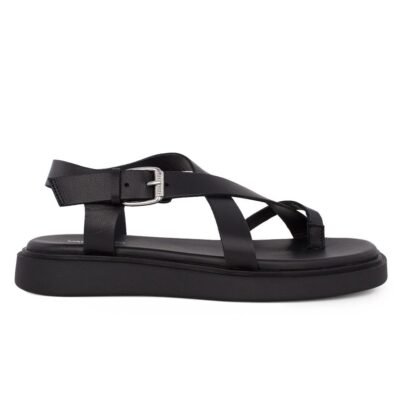 VAGABOND ΓΥΝΑΙΚΕΙΑ ΔΕΡΜΑΤΙΝΑ FLAT ΠΕΔΙΛΑ CONNIE 5957-001-20 BLACK