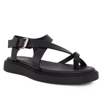 VAGABOND ΓΥΝΑΙΚΕΙΑ ΔΕΡΜΑΤΙΝΑ FLAT ΠΕΔΙΛΑ CONNIE 5957-001-20 BLACK - Image 2