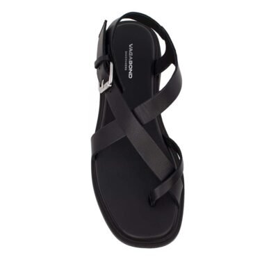 VAGABOND ΓΥΝΑΙΚΕΙΑ ΔΕΡΜΑΤΙΝΑ FLAT ΠΕΔΙΛΑ CONNIE 5957-001-20 BLACK - Image 5