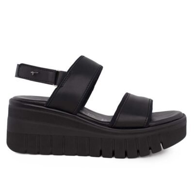 TAMARIS ΓΥΝΑΙΚΕΙΕΣ ΔΕΡΜΑΤΙΝΕΣ ΠΛΑΤΦΟΡΜΕΣ 1-28711-44 001 BLACK