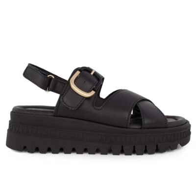 TAMARIS ΓΥΝΑΙΚΕΙΑ ΔΕΡΜΑΤΙΝΑ ΠΕΔΙΛΑ 1-28704-44 003 BLACK LEATHER