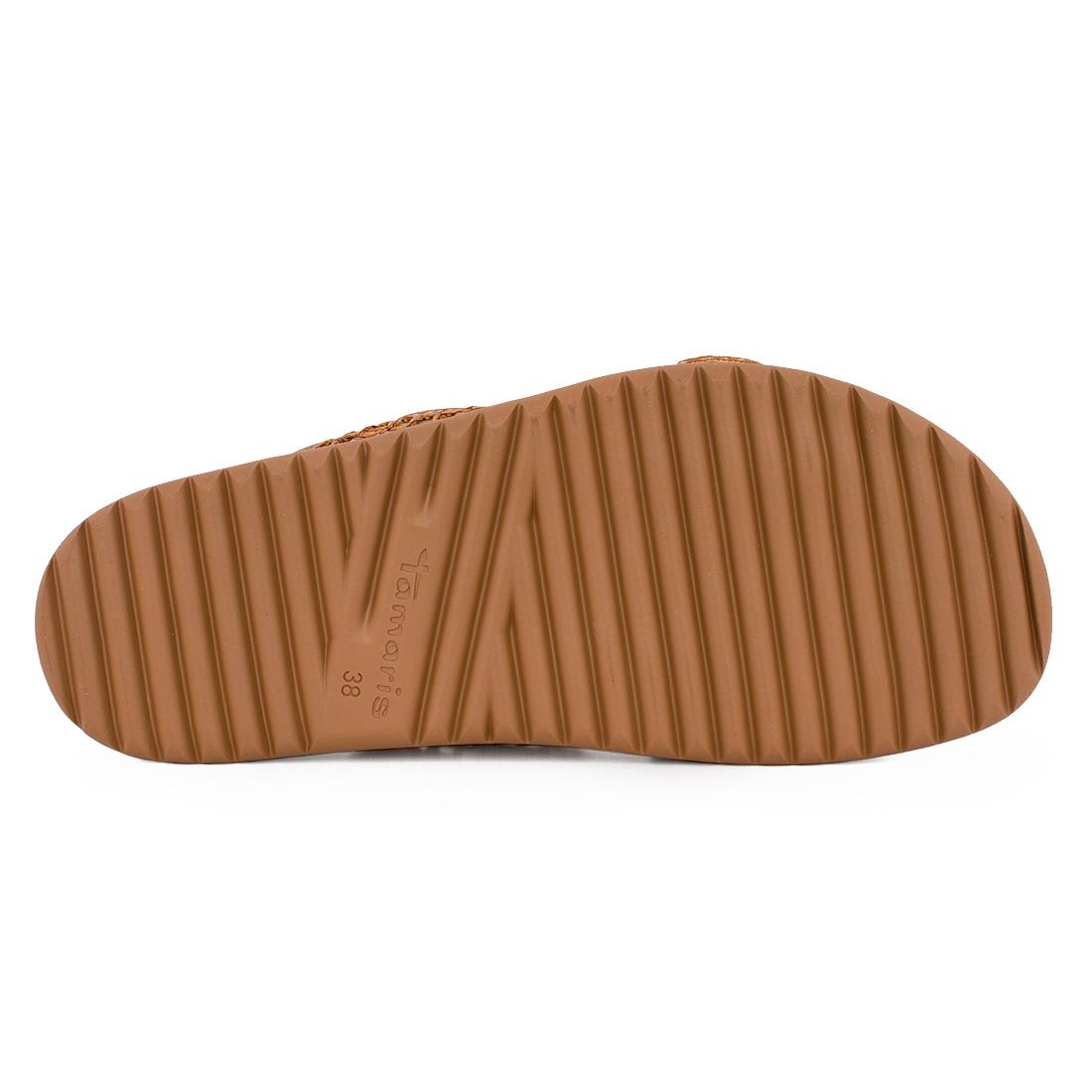 TAMARIS ΓΥΝΑΙΚΕΙΕΣ ΔΕΡΜΑΤΙΝΕΣ FLAT ΠΑΝΤΟΦΛΕΣ 1-27418-44 305 COGNAC - Image 4