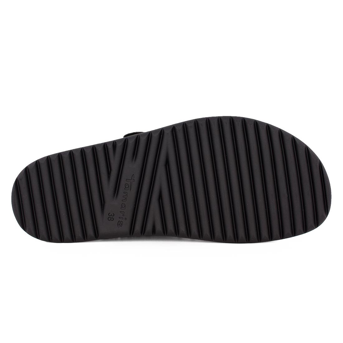 TAMARIS ΓΥΝΑΙΚΕΙΕΣ FLAT ΠΑΝΤΟΦΛΕΣ ΜΕ ΤΡΟΥΚ 1-27421-44 001 BLACK - Image 4