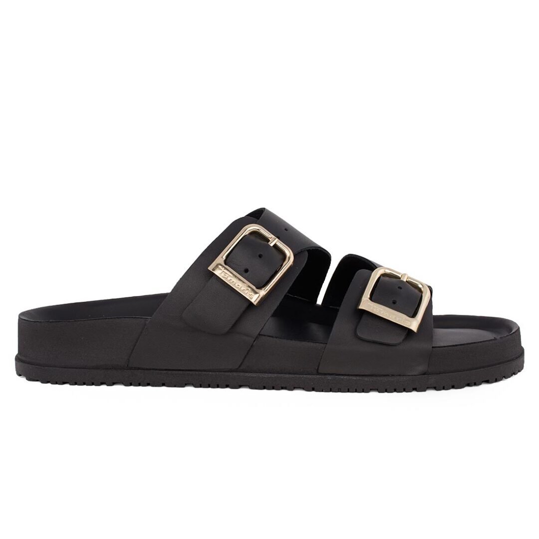 TAMARIS ΓΥΝΑΙΚΕΙΕΣ FLAT ΔΕΡΜΑΤΙΝΕΣ ΠΑΝΤΟΦΛΕΣ 1-27500-44 003 BLACK