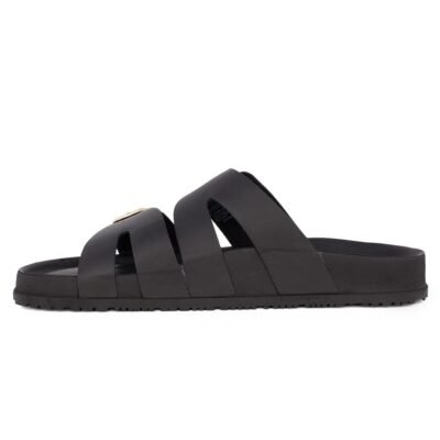 TAMARIS ΓΥΝΑΙΚΕΙΕΣ FLAT ΔΕΡΜΑΤΙΝΕΣ ΠΑΝΤΟΦΛΕΣ 1-27500-44 003 BLACK - Image 3