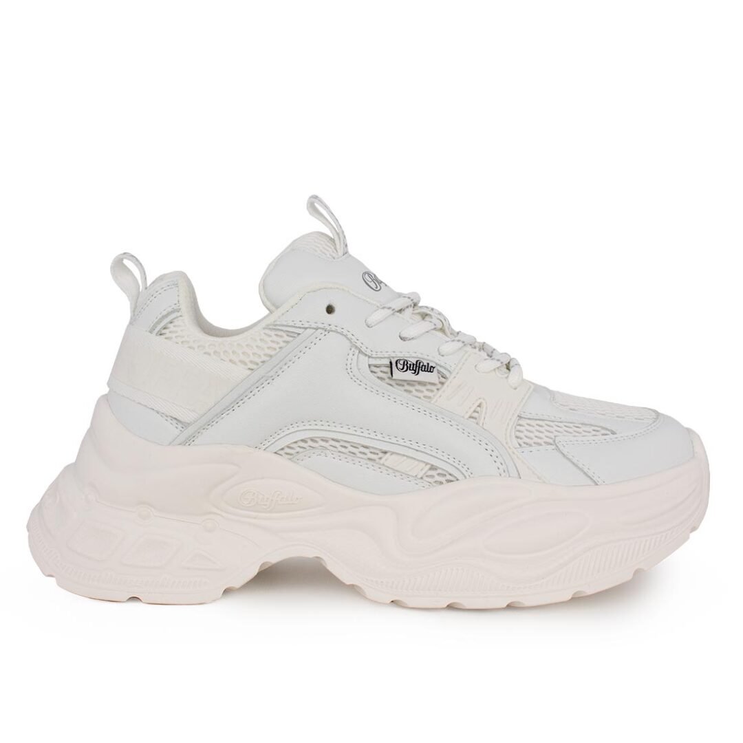 BUFFALO ΓΥΝΑΙΚΕΙΑ SNEAKERS YUNO WHITE VEGAN NAPPA
